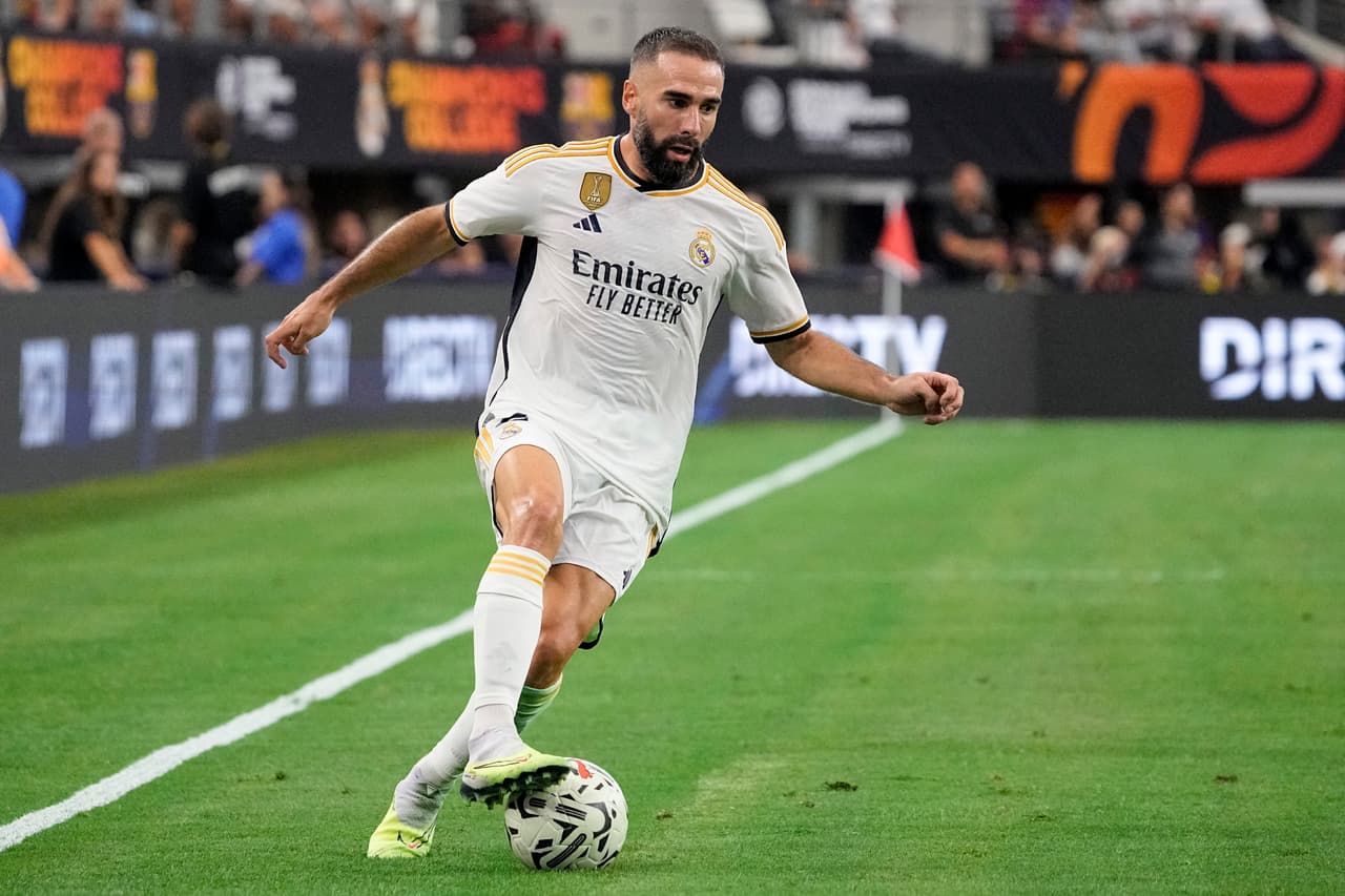 Mendy y Carvajal serán baja del Real Madrid contra el Alavés
