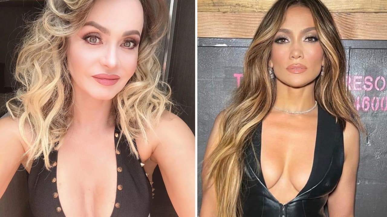 ¿A quién se le ve mejor? JLo y Gaby Spanic usaron el mismo look de transparencias y los fans decidieron