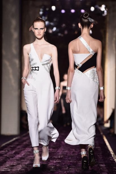 Desfile de alta costura de Versace