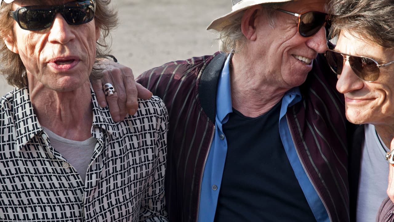 Mick Jagger, Keith Richards y Ron Wood a su arribo a la isla caribeña, apenas días después de la histórica visita del presidente estadounidense, Barack Obama.