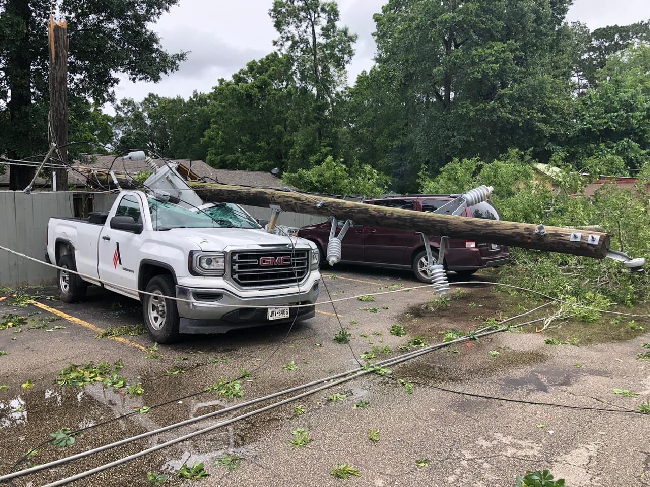 El poblado de Huffman esta localizado a unas 25 millas al noreste de la ciudad de Houston.