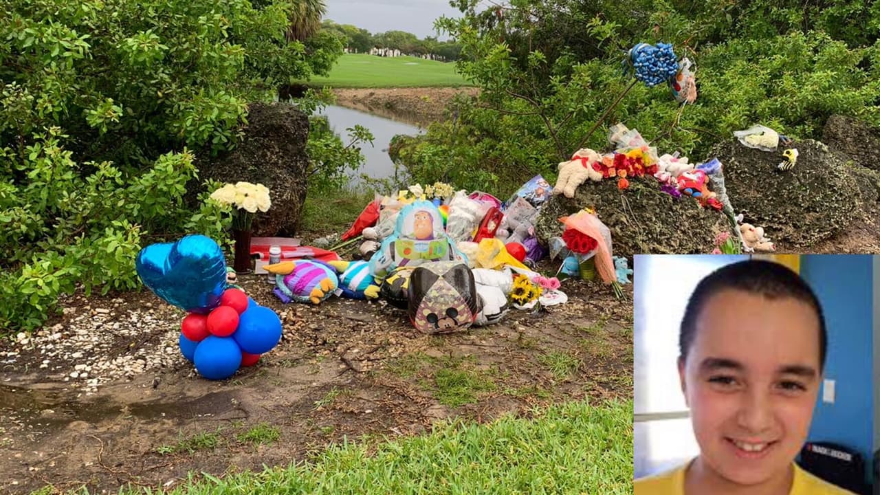 Este es el lago en donde Patricia Ripley, acusada de asesinar a su hijo autista de 9 años, supuestamente intentó por primera vez de ahogar al niño.