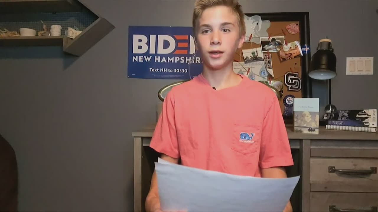 "Somos del mismo club": un niño tartamudo ofrece un emotivo apoyo a Biden en la Convención Demócrata