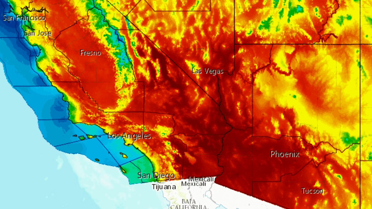 Alertan por peligrosa ola de calor extremo y riesgo de incendios en el sur de California
