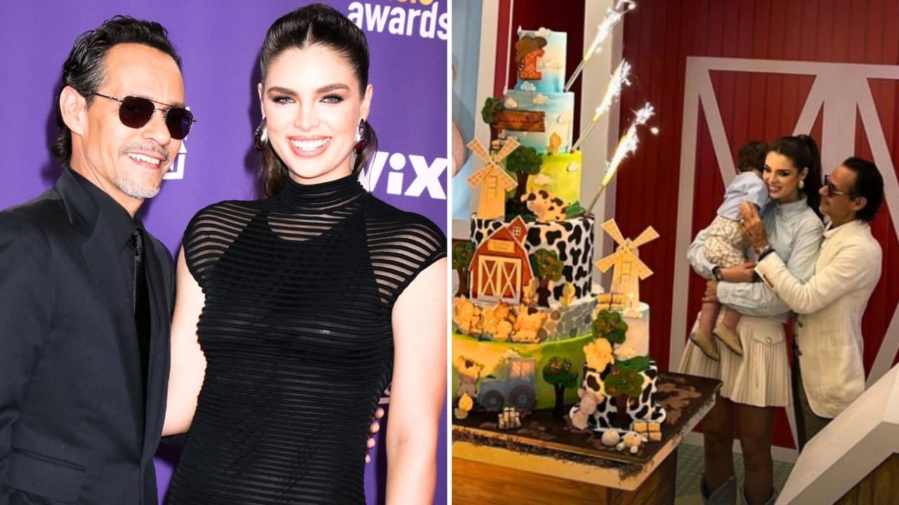 Así fue la lujosa fiesta de cumpleaños del hijo de Marc Anthony y Nadia Ferreira