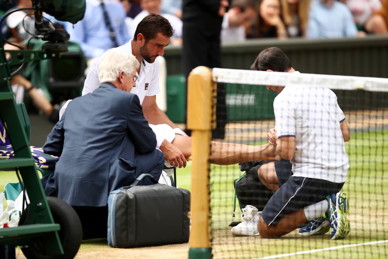 Por segunda ocasión Cilic recibió atención médica por ampollas en el pie. Esto pudo mermar su juego, pero definitivamente no fue la causa del resultado.