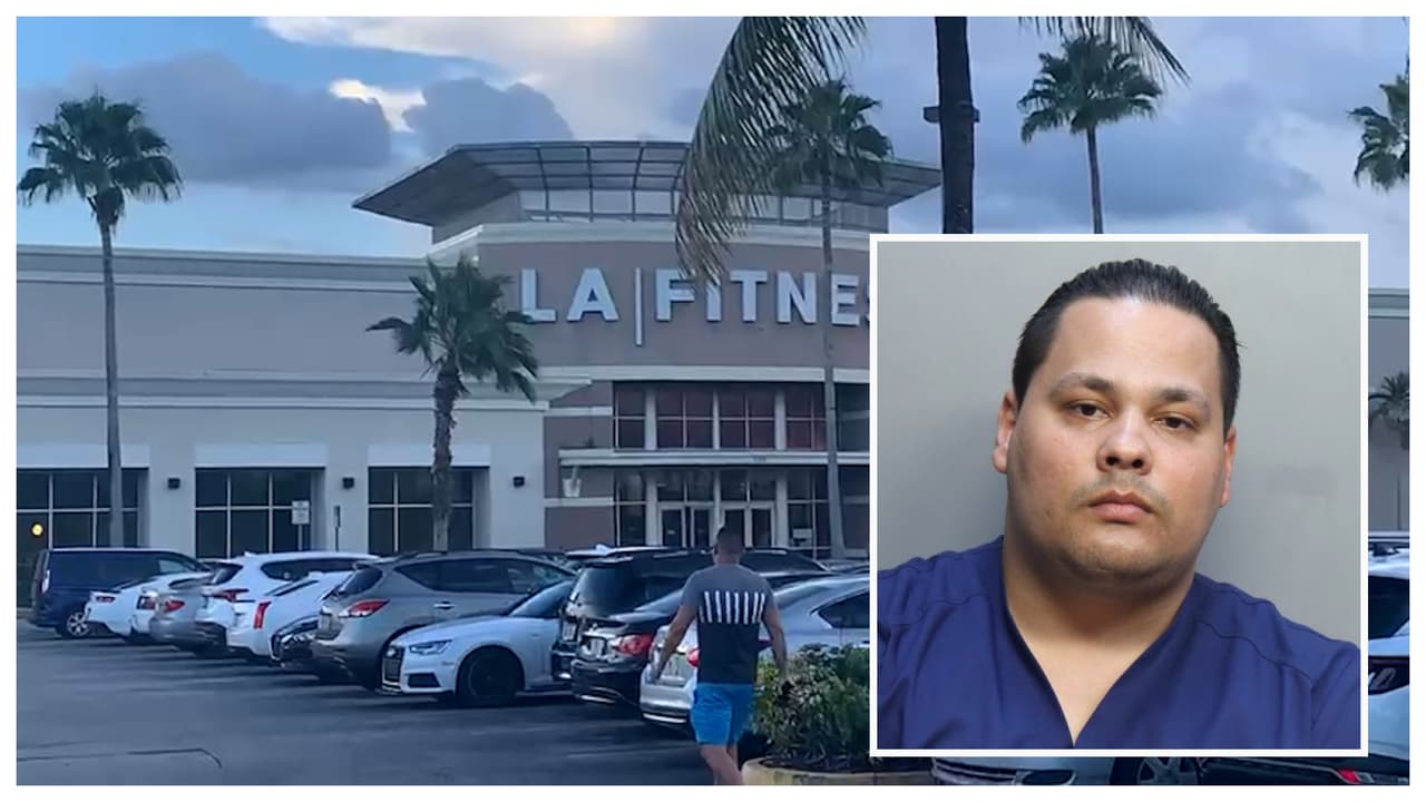 Lo arrestan por exhibirse indecentemente en el estacionamiento del gimnasio LA Fitness de Hialeah