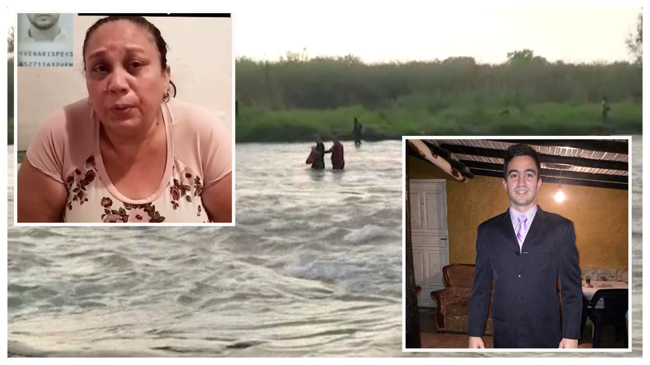 “Es un dolor que no me deja ni dormir”: Madre busca a su hijo que desapareció cruzando el Río Grande
