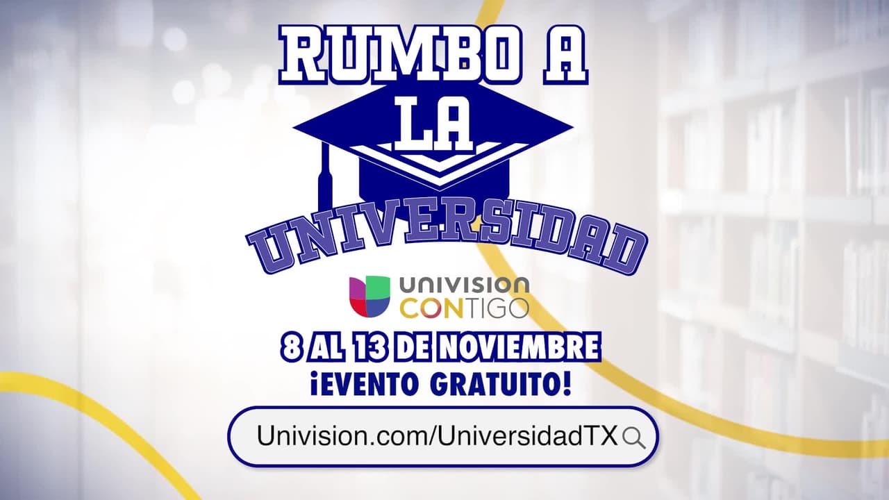 Univision Contigo presenta su feria educativa virtual “Rumbo a la Universidad” en Texas