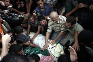 El intercambio bélico en la Franja de Gaza se reanudó con dureza.