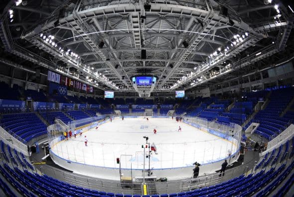 Las instalaciones creadas por el gobierno ruso para la ocasión son espectaculares.