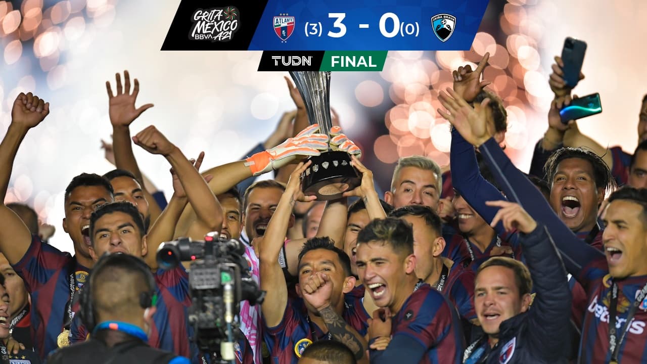 ¡Les guste o no les guste, el Atlante es Campeón!