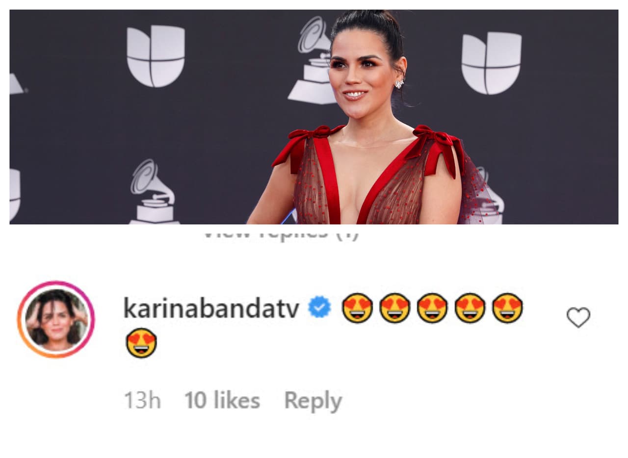 Mientras que 
<b><a href="https://www.univision.com/shows/el-gordo-y-la-flaca/karina-banda-origenes-edad-trayectoria-y-ejemplo-de-vida" target="_blank">Karina Banda</a> </b>hizo lo mismo. 
<br>