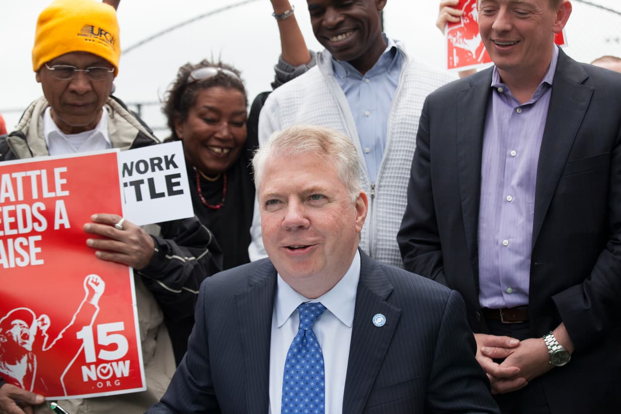 Ed Murray, alcalde de Seattle.