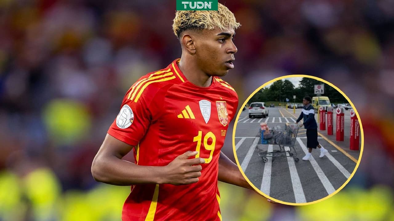 Lamine Yamal es visto en un supermercado en EU y se vuelve viral
