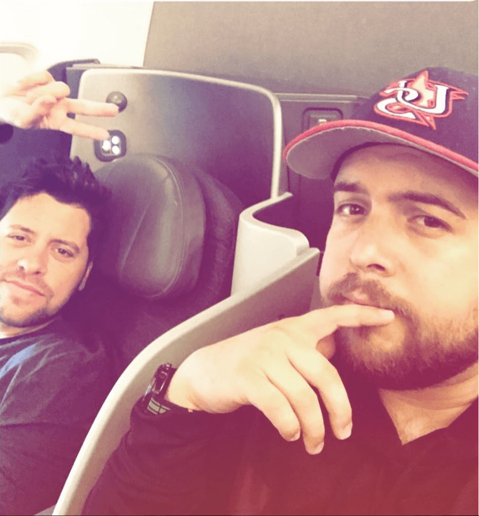 Los Pichy Boys de camino a Daytona para presencia una de las carreras de NASCAR.