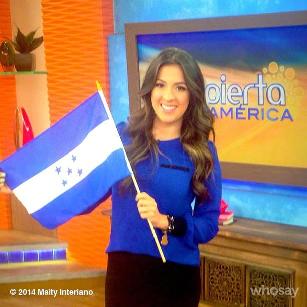 Maity Interiano llegó a Carolina del Norte cuando inició sus estudios universitarios, pero nunca se olvidó de sus raíces sobretodo porque sus padres aún viven en dicho país. En repetidas ocasiones nos ha hablado y mostrado las maravillas de su nación.