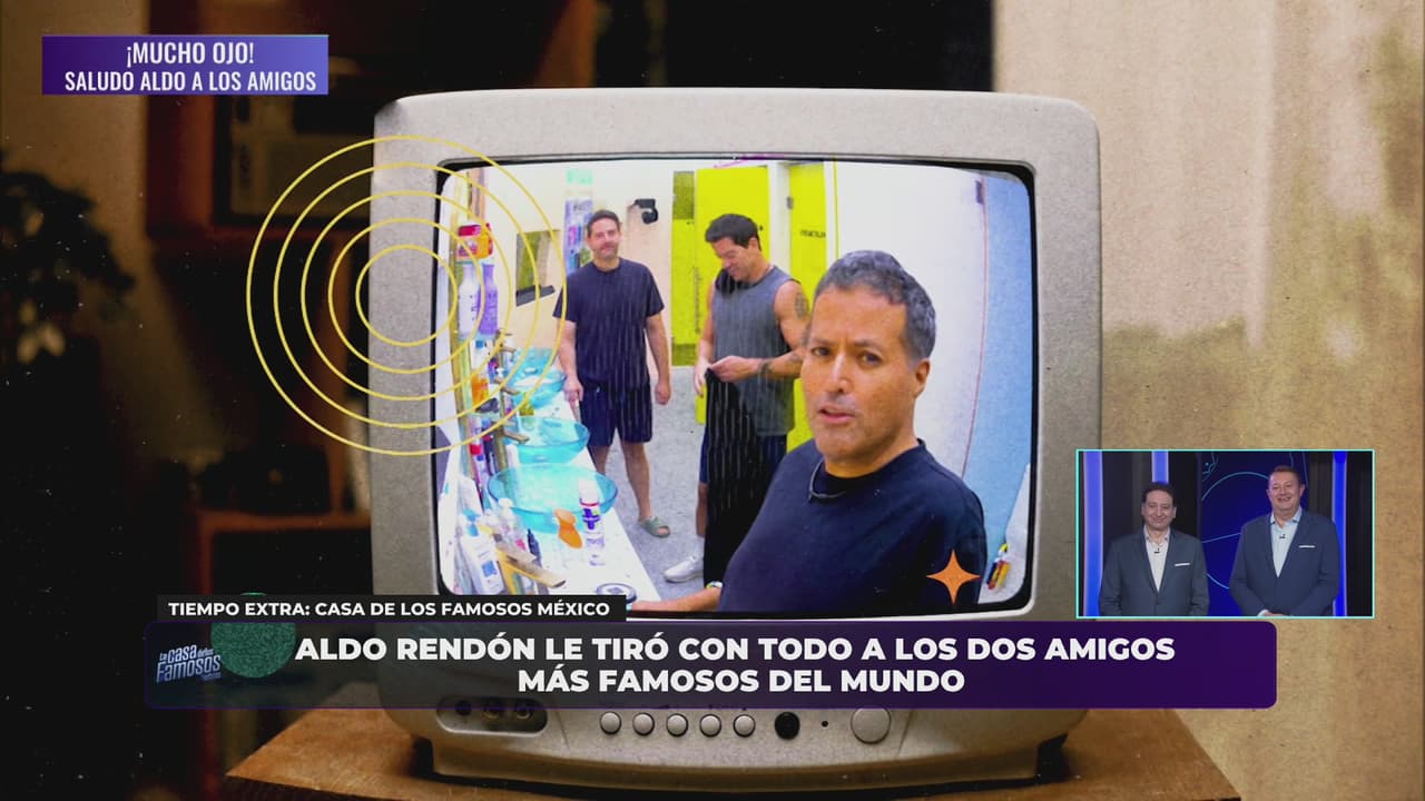 Aldo Rendón llama vejestorios a Toño y Burak; así responden Los Amigos
