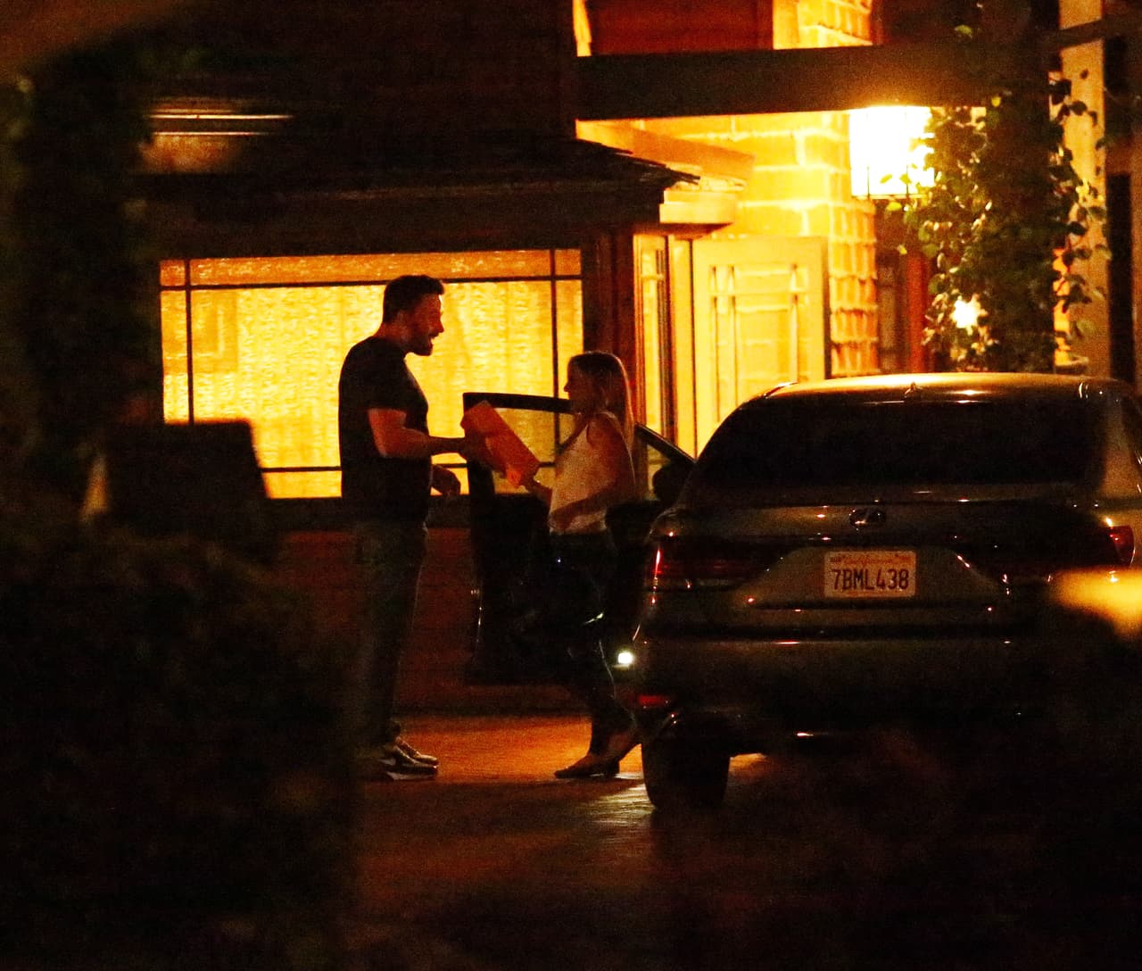 Cuando se ventiló su supuesto amorío, el actor lo negó de inmediato.