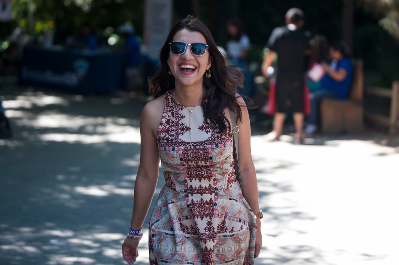 Un bello dia fue perfecto para las familias desde Bakersfield a Modesto.