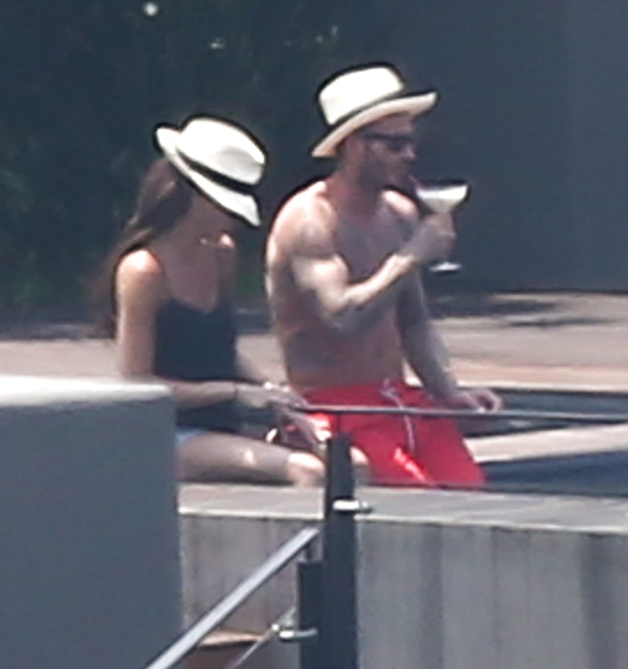 David también la pasó de maravilla.