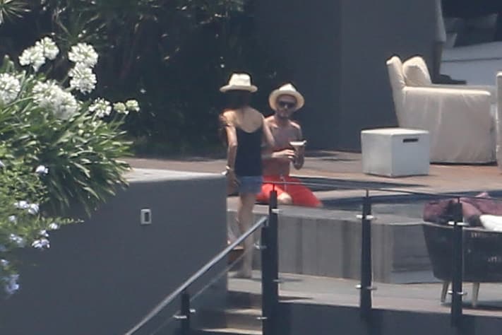 A la famosa pareja le encantó México.