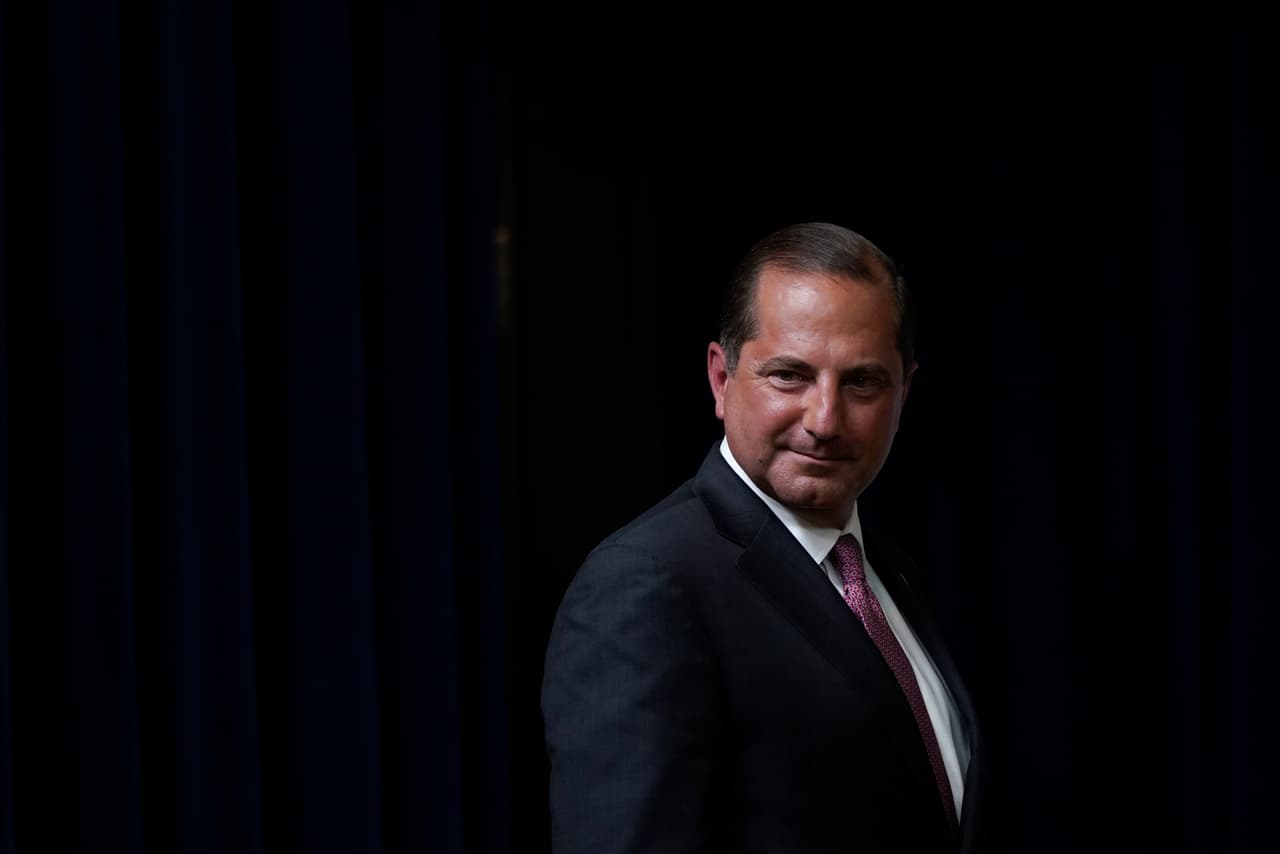 <b>El secretario de Salud y Servicios Humanos</b>, número 12 en la línea de sucesión presidencial. Este cargo lo ocupa Alex Azar.