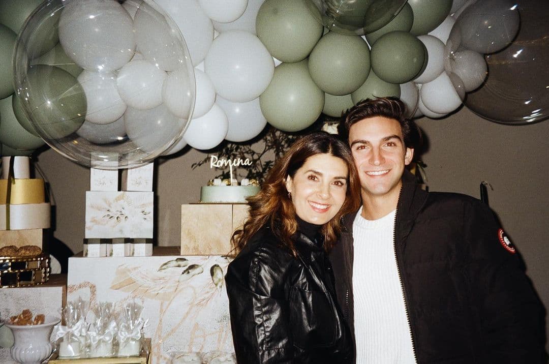 Joss fue uno de los pocos invitados a la celebración de 50 años de Mayrín Villanueva en Baja California.