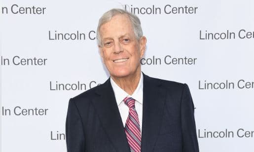En junio de 2018, David Koch anunció su decisión de abandonar su puesto al frente de las Industrias Koch, por los problemas de salud que padecía.