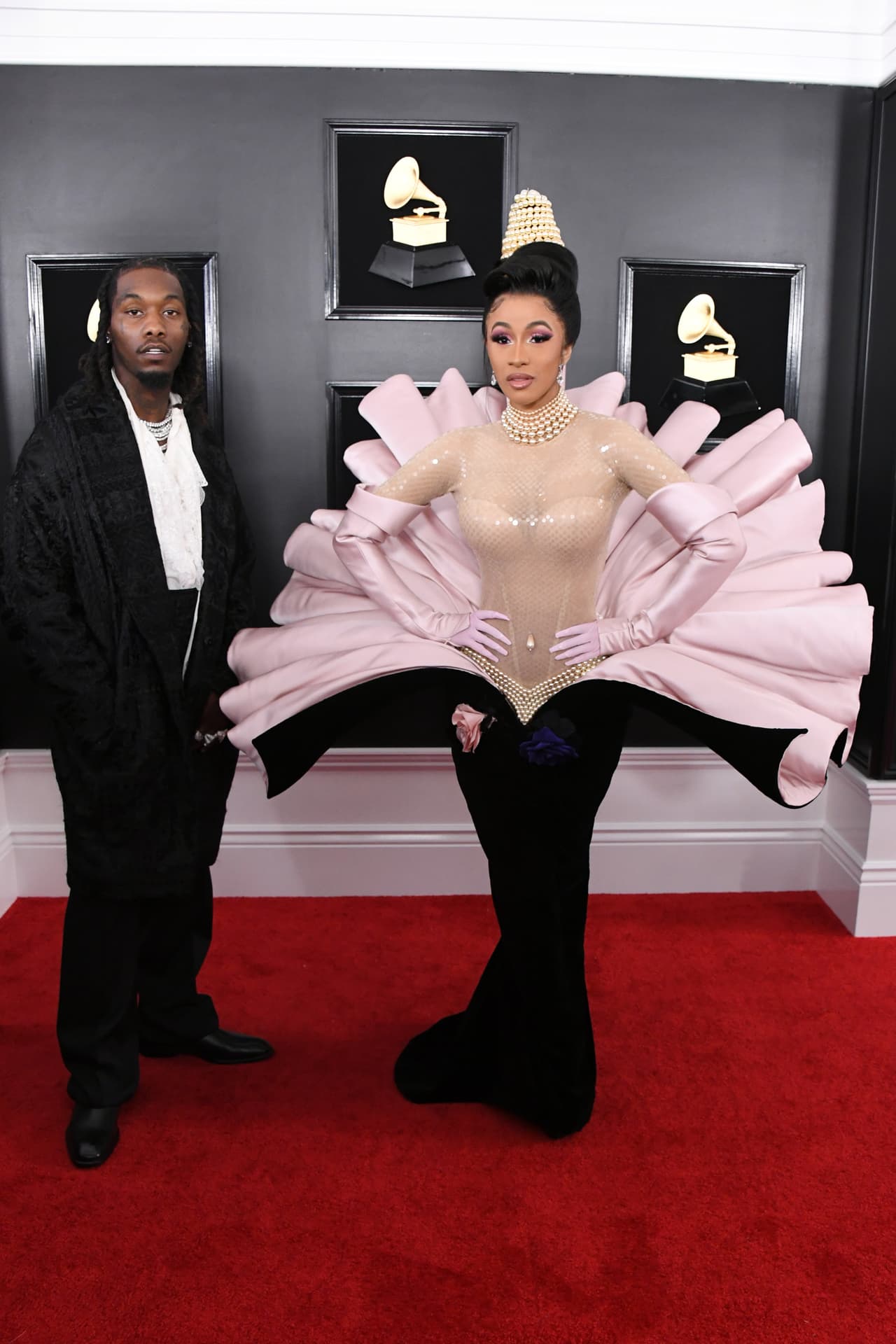 Offset también tiene tatuado el nombre de Cardi B en su cuerpo.