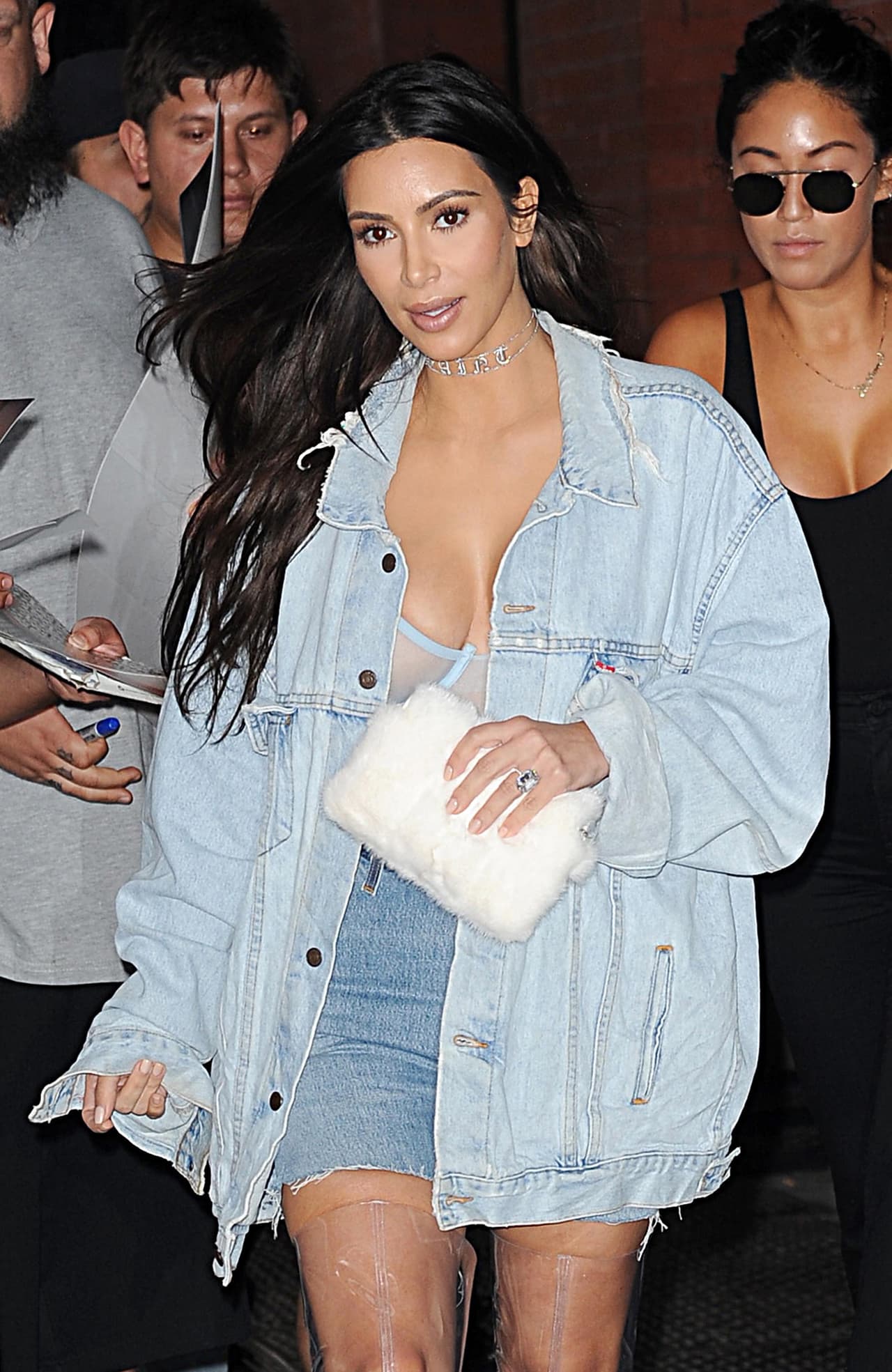 Ni su bolso de peluche.