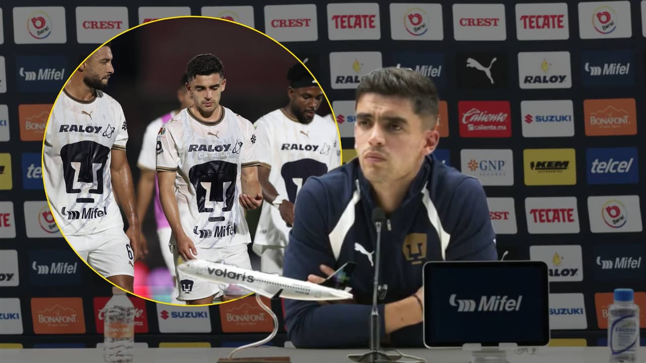 Rodrigo López pide que no se genere una alarma que no existe en Pumas