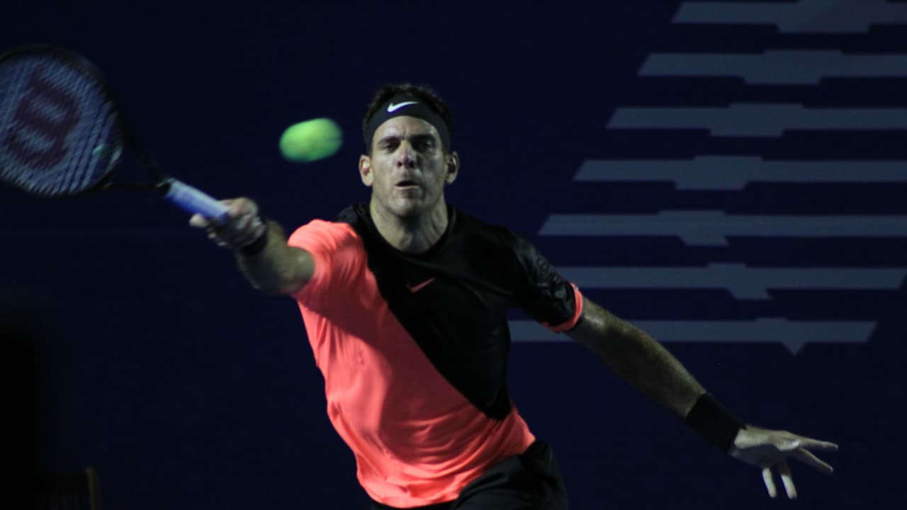 Juan Martín del Potro es la atracción principal del Abierto de Los Cabos