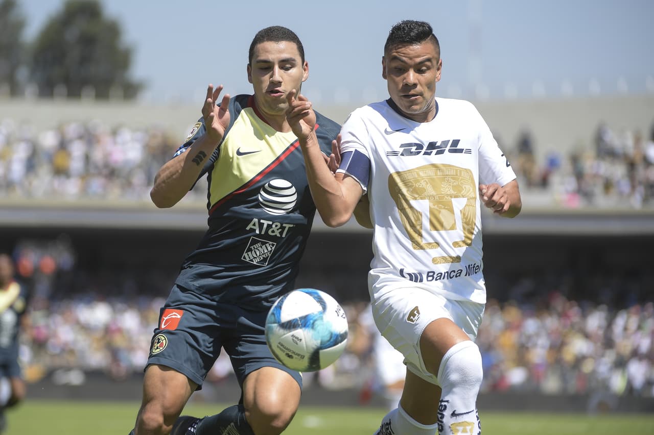Clásico América-Pumas del Clausura 2019.