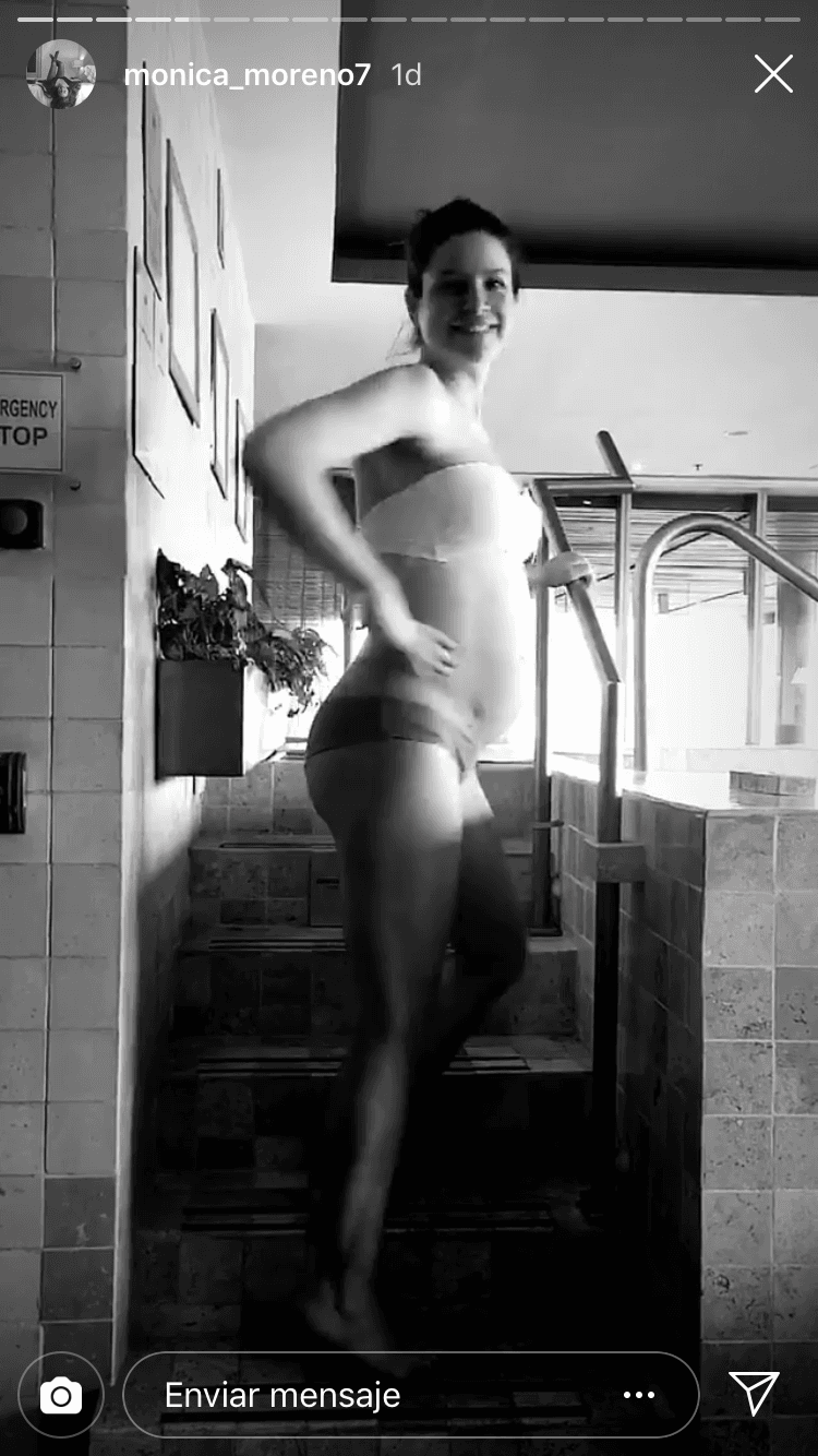 También a través de su Instagram, Mónica ha compartido tips para otras mujeres que están embarazadas, y que tienen la necesidad de pasar largas horas viajando, ya sea por aire o por carretera.