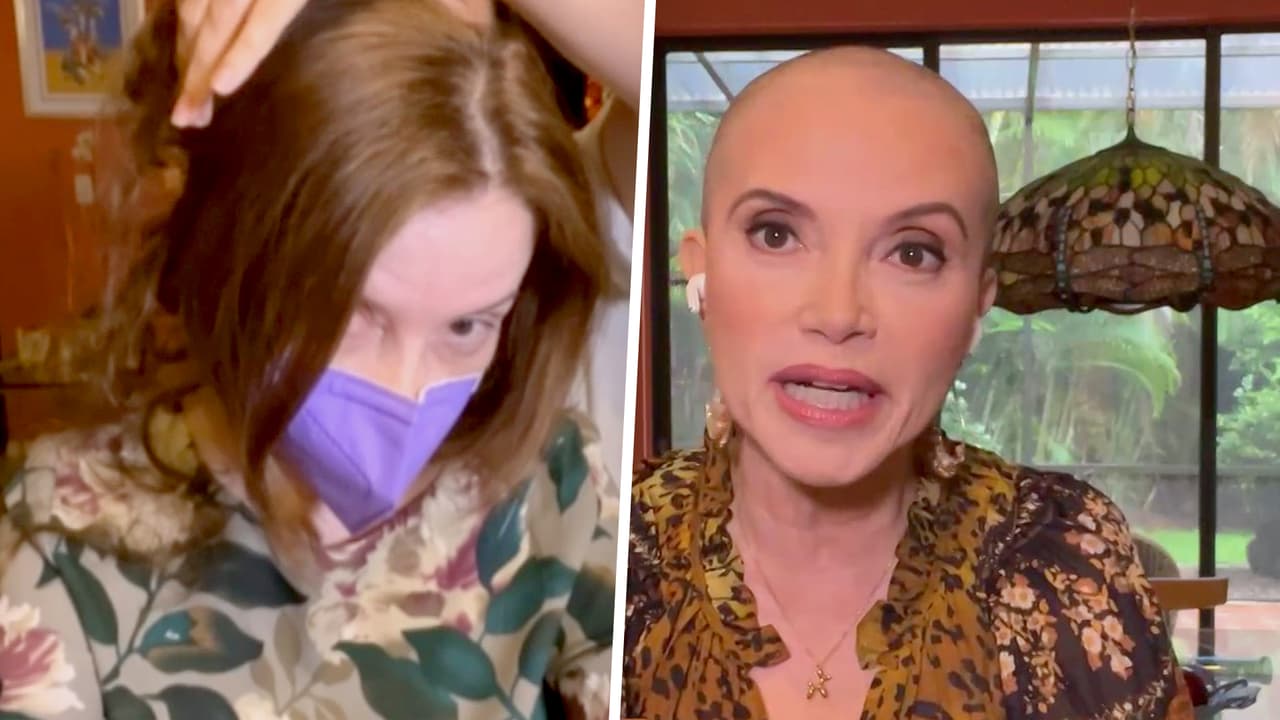 Lourdes del Río reaparece en TV tras raparse la cabeza por el cáncer: "Mi corazón y mi fe están a prueba de balas"