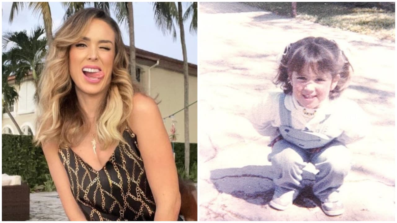 <b>Jacky Bracamontes</b> lanzó una pregunta a sus seguidores: "¿Cuál de mis princesas se parece a mí de niña?".
