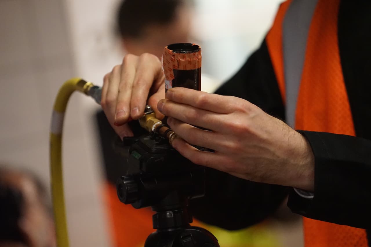 El gas apenas es perceptible una vez liberado.