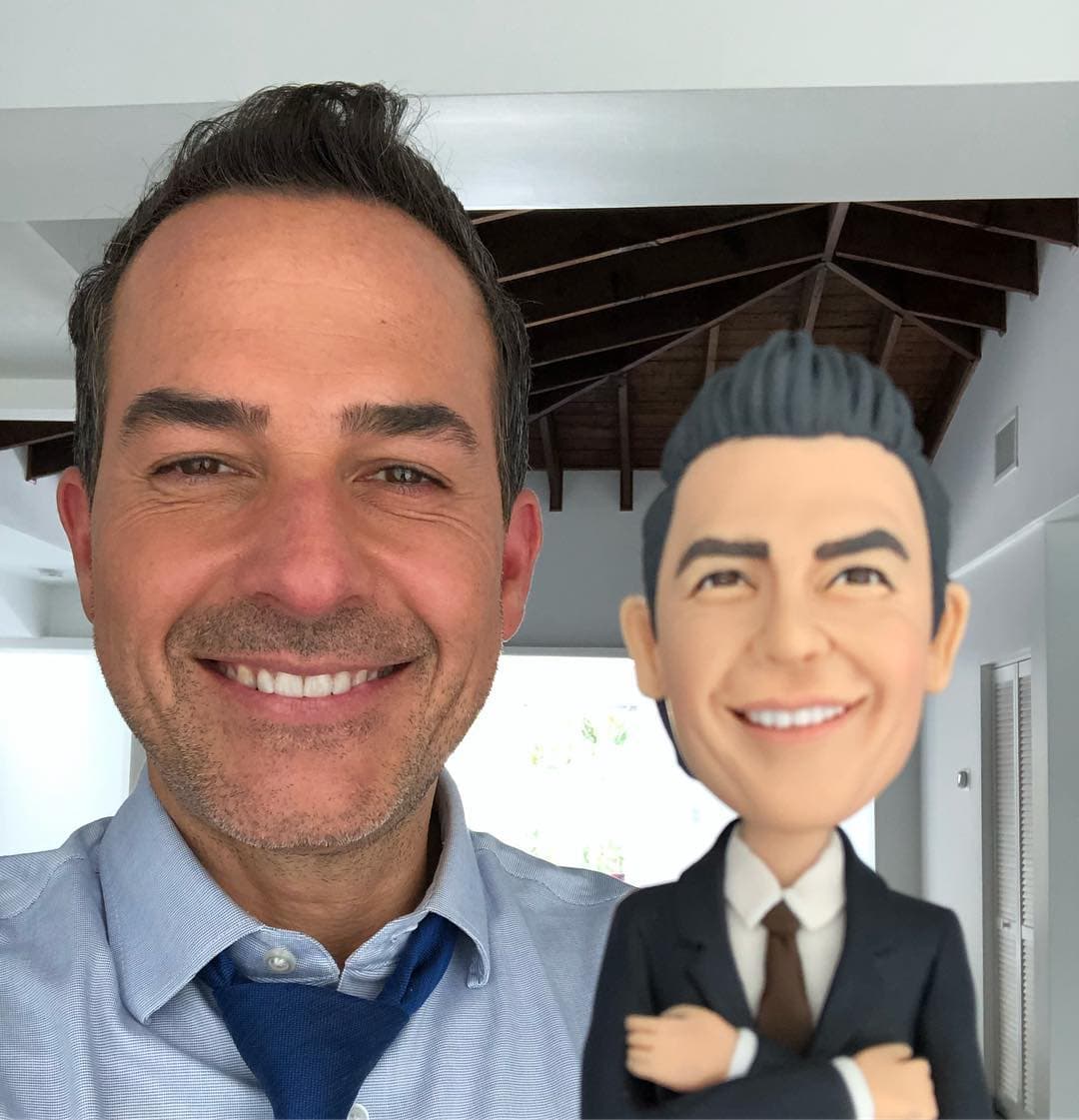 Calderón es todo un personaje que se caracteriza por sus bromas y travesuras.