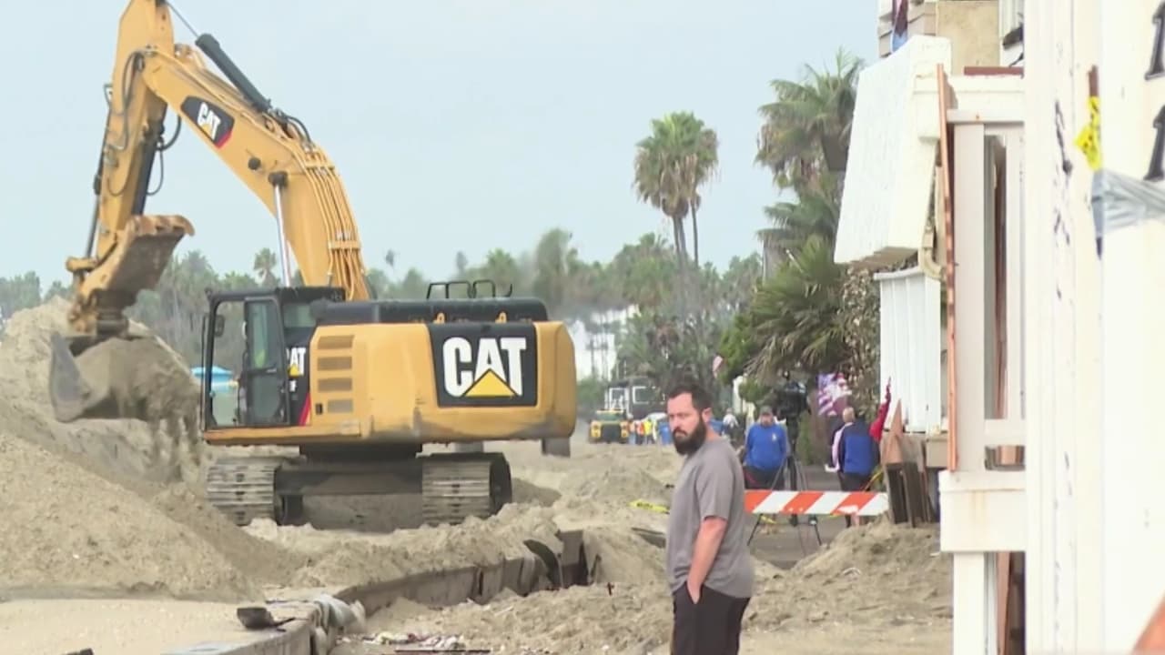 Ocho viviendas quedan inhabitables en Long Beach por el impacto de varias tormentas