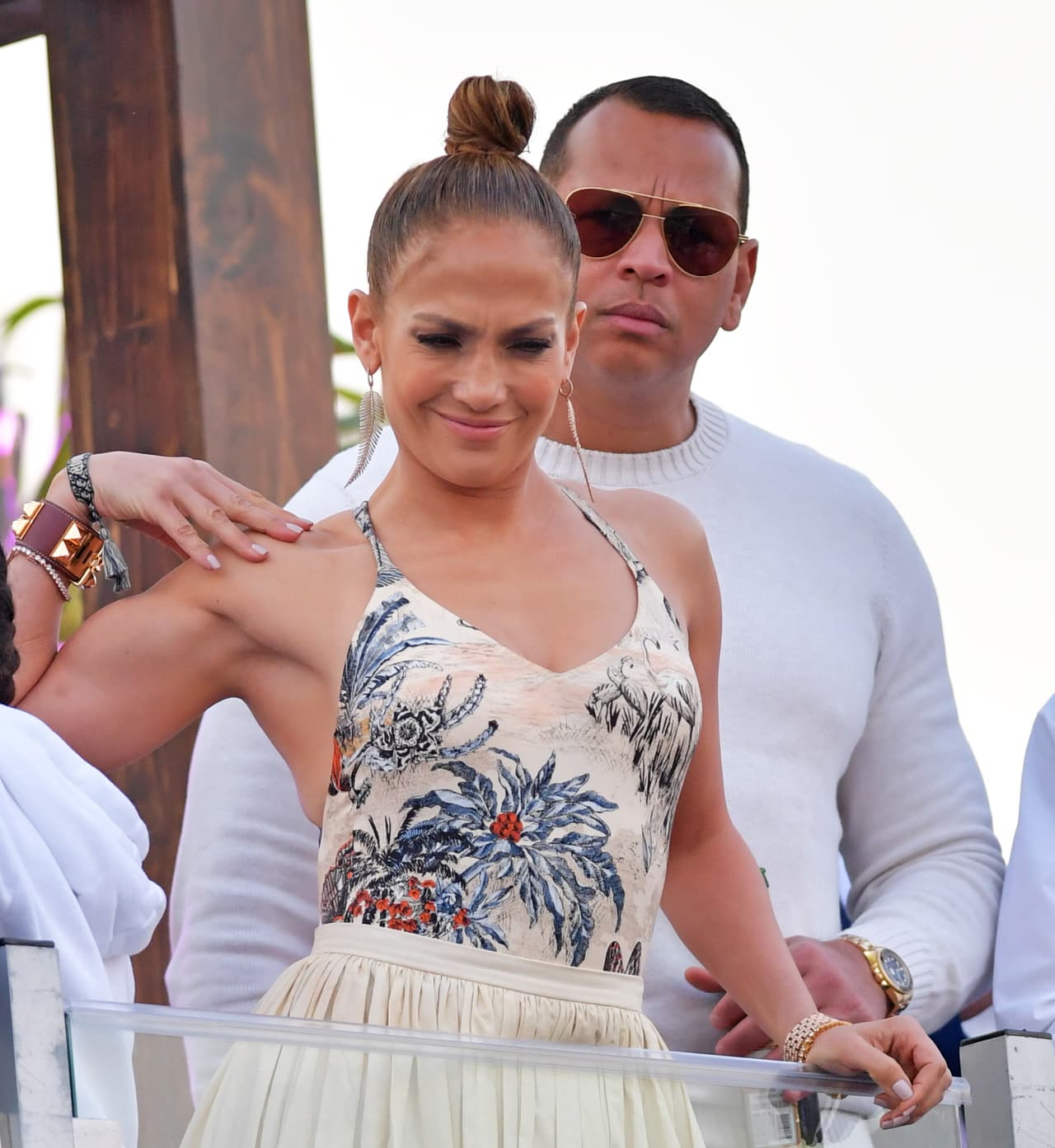 Según los informantes, habrían tenido una especie de "pelea explosiva". El portal detalló que "no está claro si uno u otro dijo que la relación terminó" en medio de la discusión. 
<br>