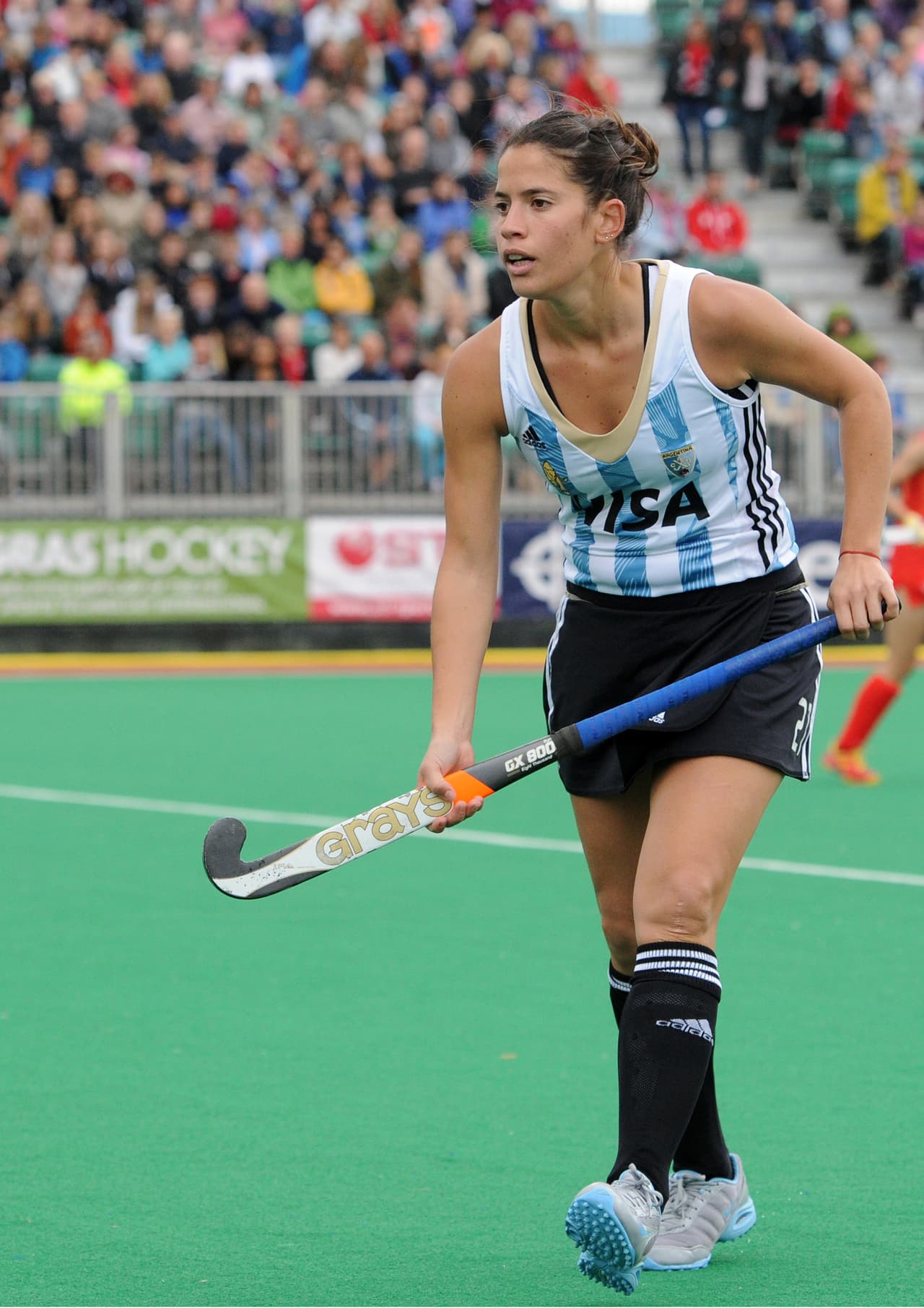 Florencia Habif. Una chica Argentina, juega hockey sobre césped. Instagram.com/florhabif