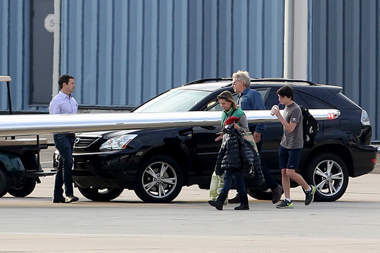 El actor volvió a volar tras el accidente.