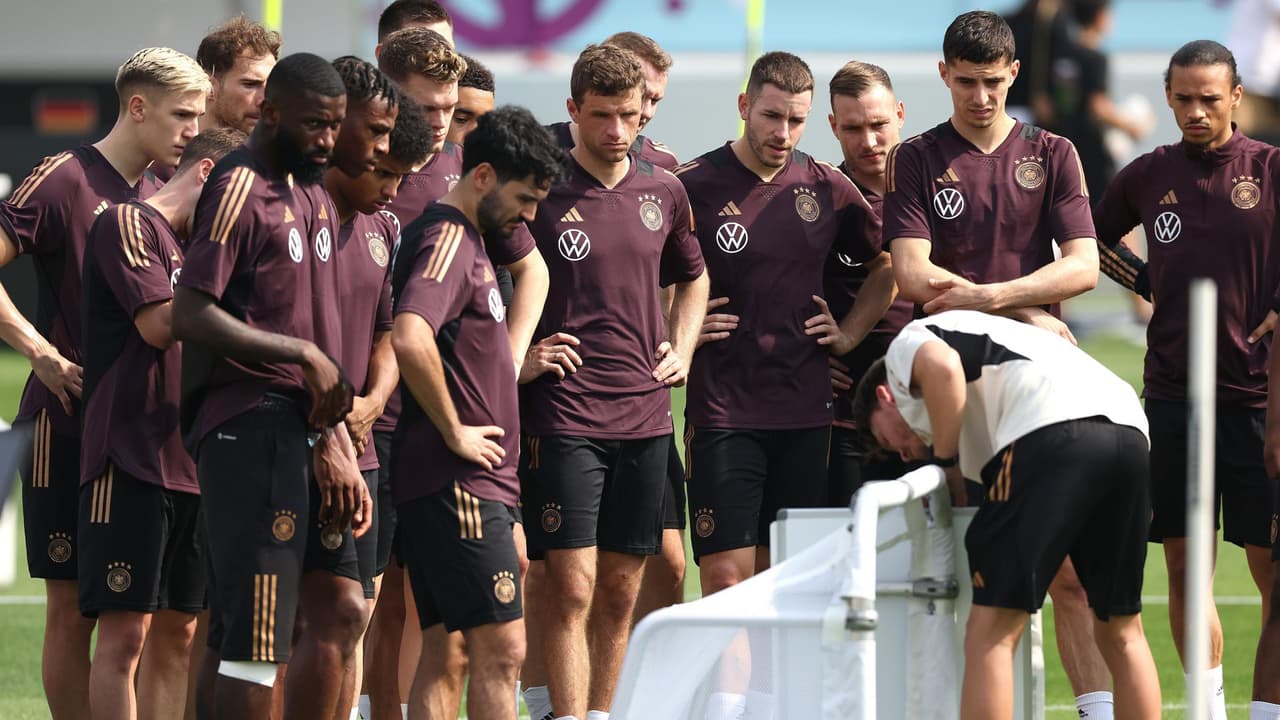 Alemania recupera jugadores: Rüdiger y Müller volvieron a entrenar 