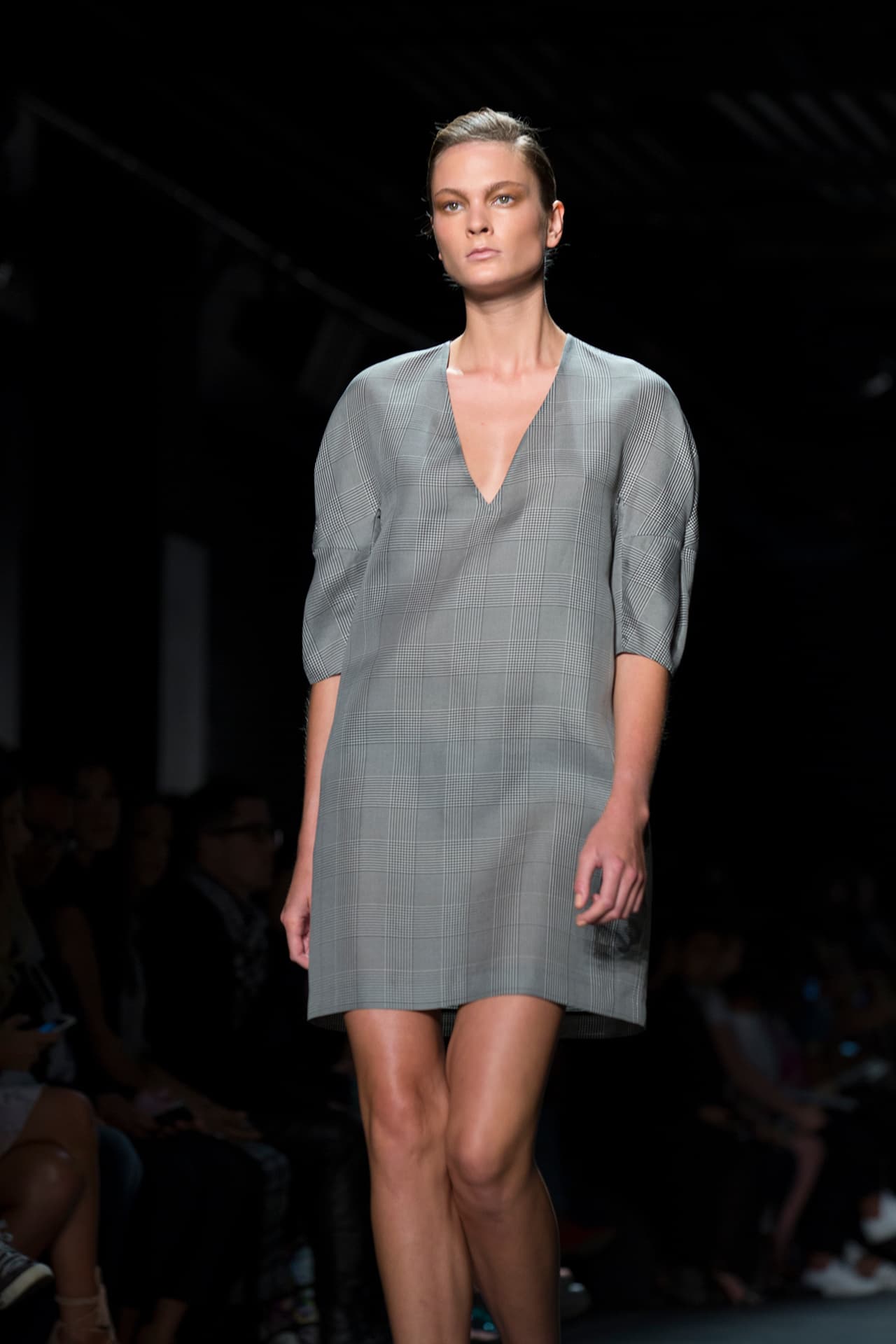 La colección de Taoray Wang se presentó en la semana de la moda de Nueva York con gran éxito. La firma fusiona la cultura asiática con la moda de Europa y América, es elegante con un atractivo global. Diseñador Taoray Wang. NYFW, Spring/Summer 2016 - 14/09/2015.