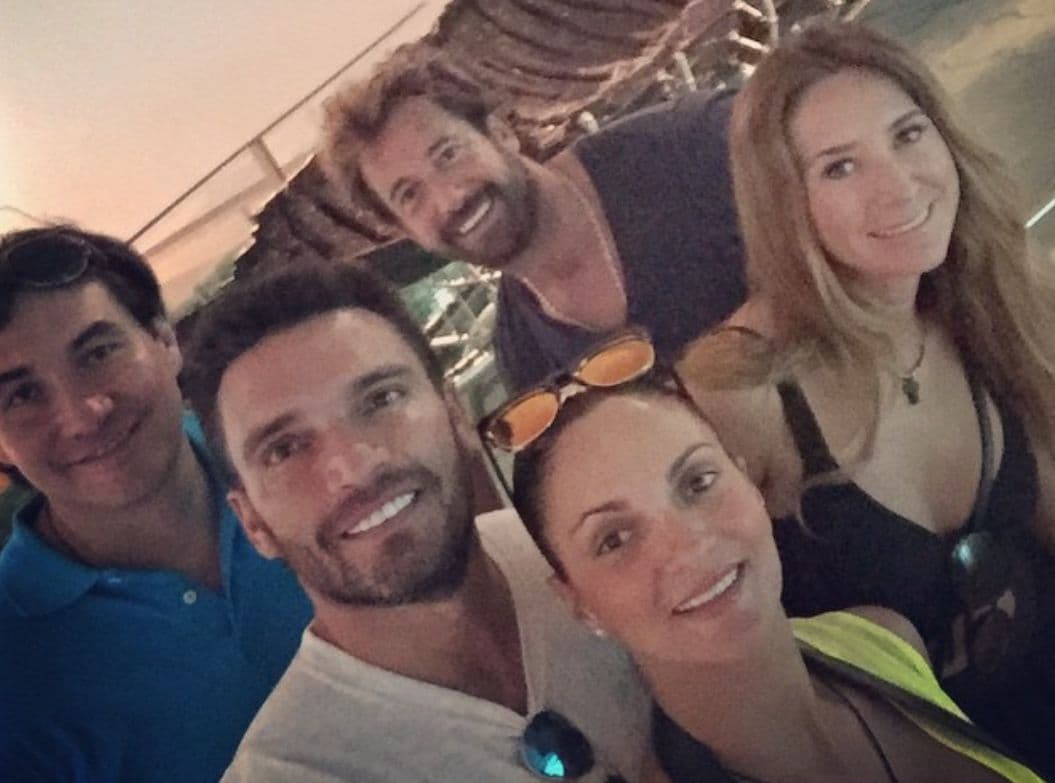 El viaje sirvió para afianzar la relación de amistad entre Julián y la familia de Gabriel.