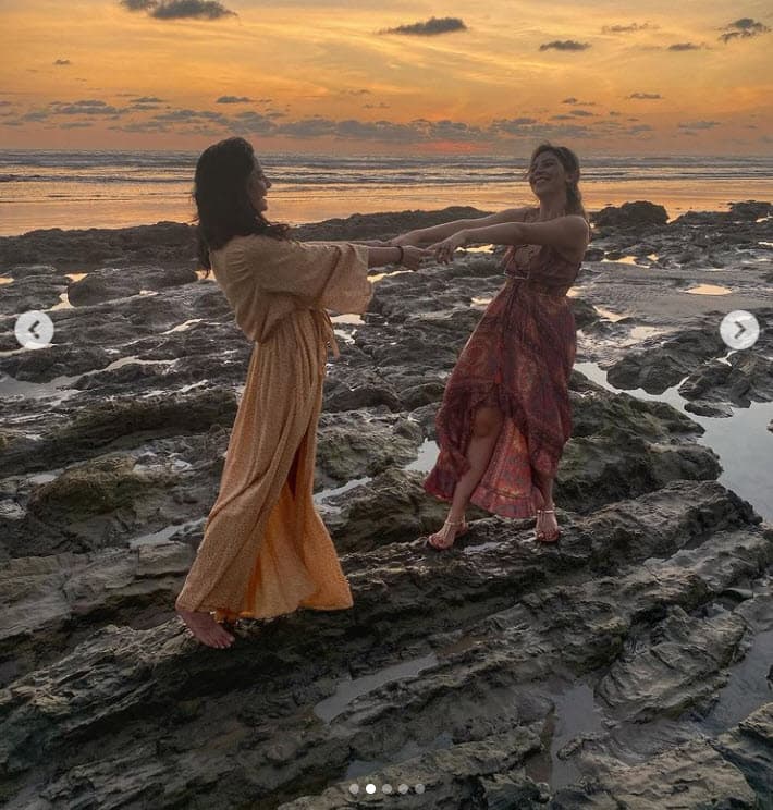 La actriz mencionó que la reacción de su media hermana fue inmediata: "'A ver, dame 5 minutos… ok voy'", le dijo.
<br>