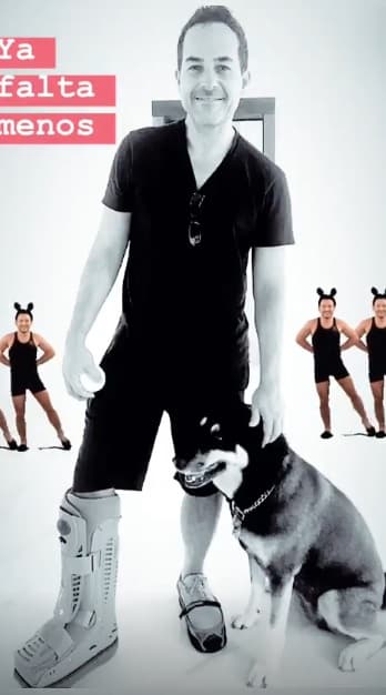 Carlitos se recuperó en tiempo y forma, tal como lo habían señalado sus doctores.