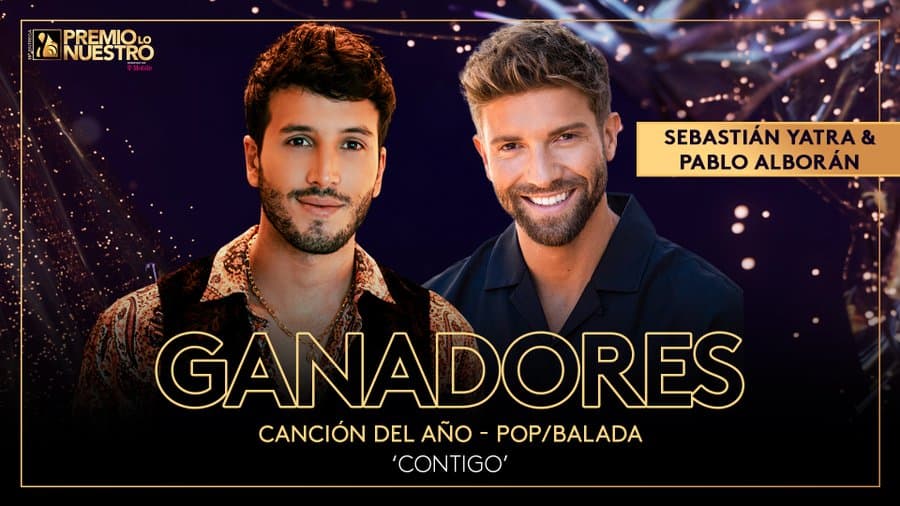 Sebastián Yatra y Pablo Alborán