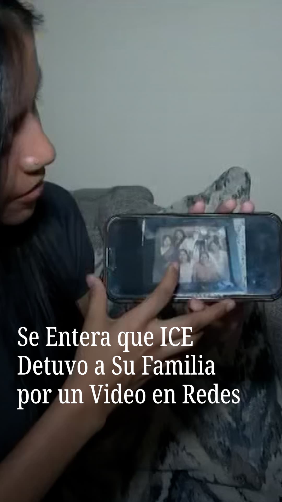 Se entera que ICE detuvo a su familia por un video en redes